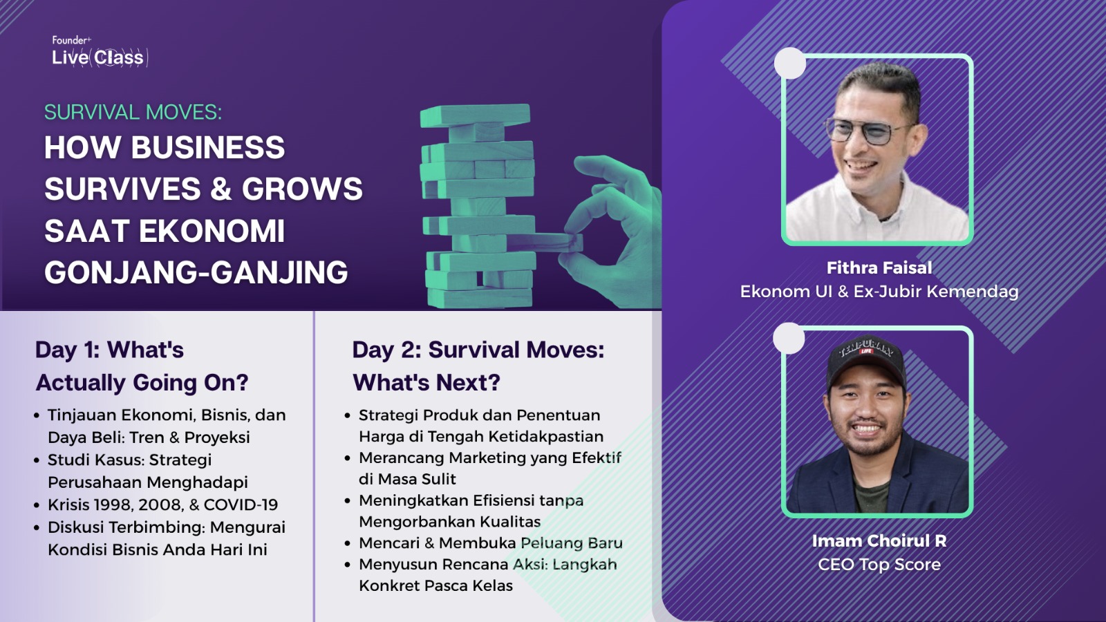 Thumbnail How Business Survies & Grows Saat Ekonomi Gonjang-Ganjing